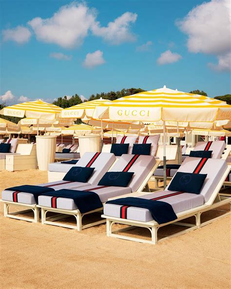 gucci - st tropez photos|gucci's new beach club.